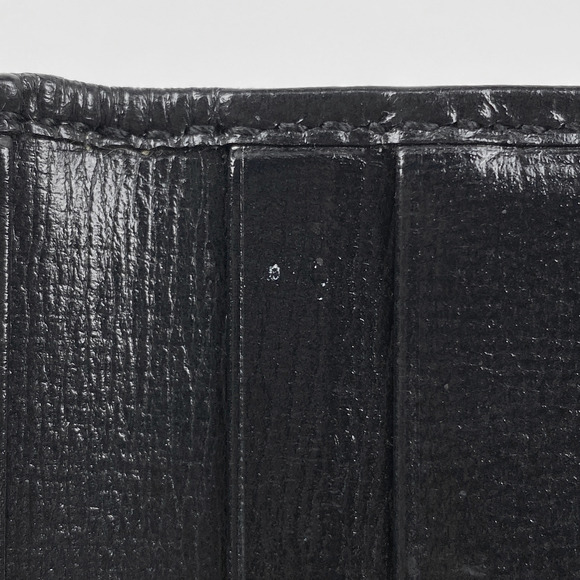 Gucci GG Pattern Card Case Commuter Pass Coated Canvas Black - Picture 3 of 6